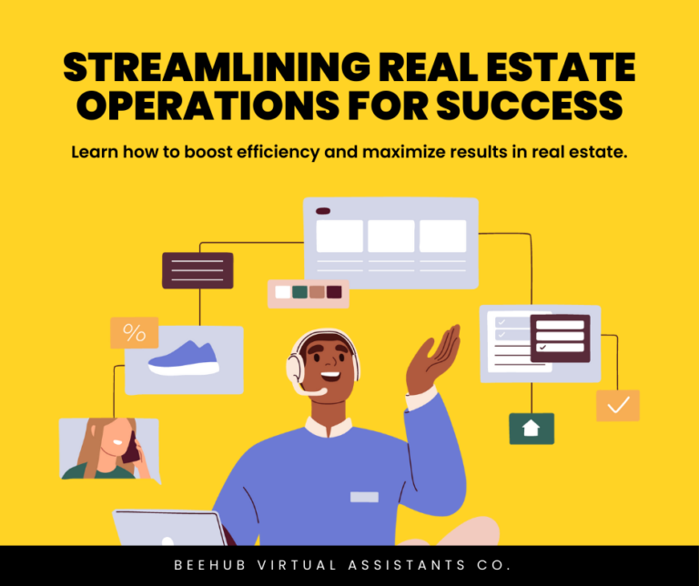 Streamlining real estate operations for success.